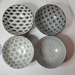Set of Four Vancasso Haruka Japenese Bowls.